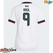 Camiseta México Raul Jimenez #9 Visitante Equipación para mujer Mundial 2026 manga corta